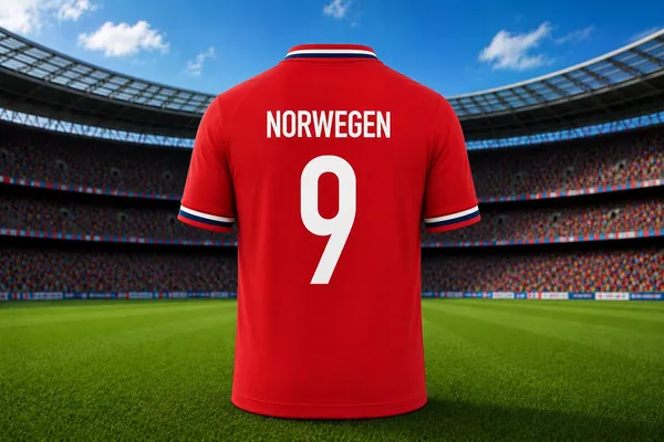 Norwegen Trikot Rückennummer 9